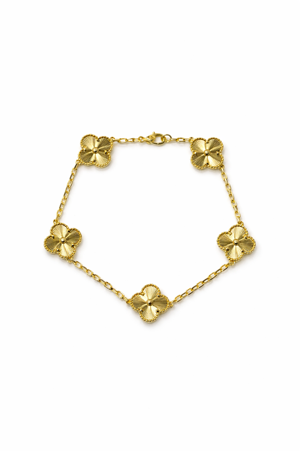 Golden Clover Bracelet